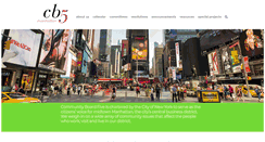 Desktop Screenshot of cb5.org